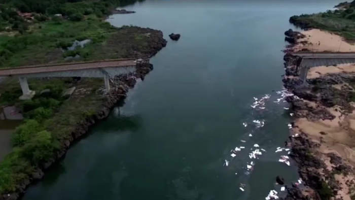 Buscas por mergulhadores no Rio Tocantins resultam na localização de mais dois corpos após desabamento de ponte