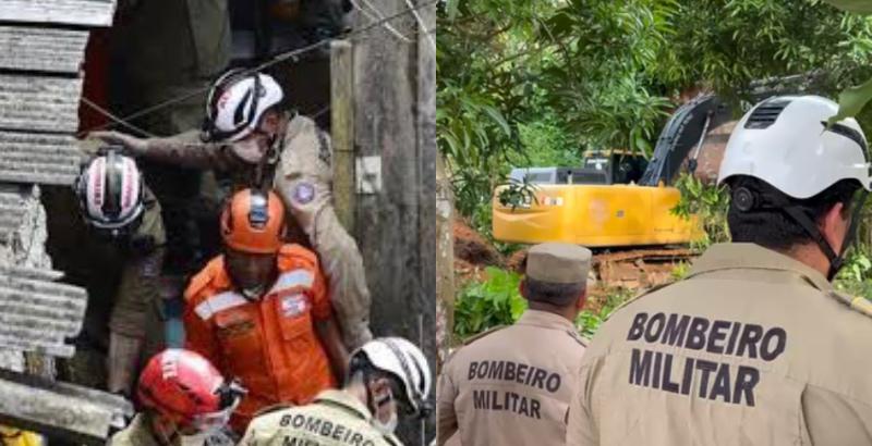 Esperança: segunda vítima de deslizamento é resgatada com vida em Manaus