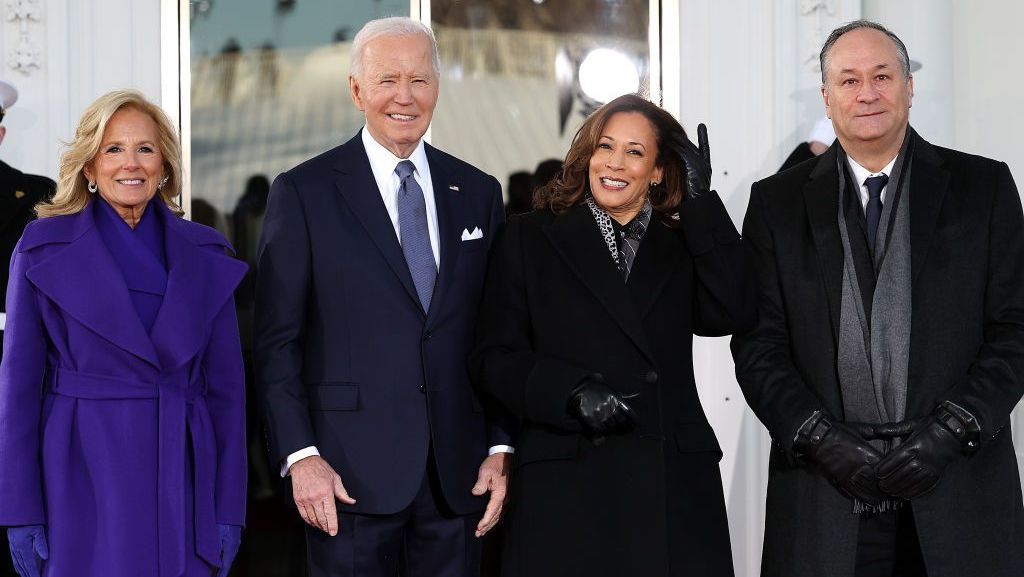 Biden encontra Kamala na Casa Branca em sua despedida presidencial