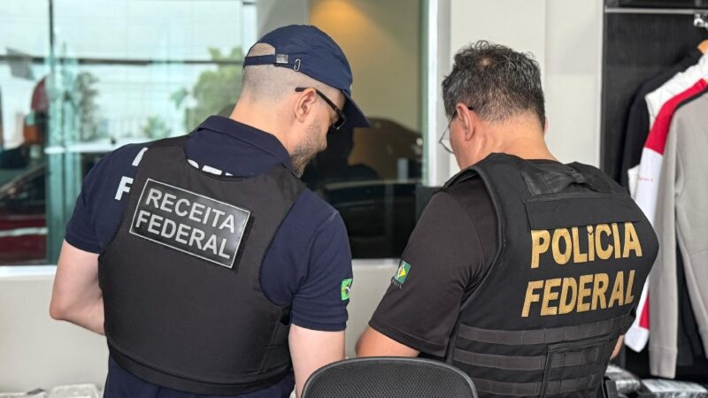 PF e Receita Federal desarticulam quadrilha que movimentou R$ 15 milhões