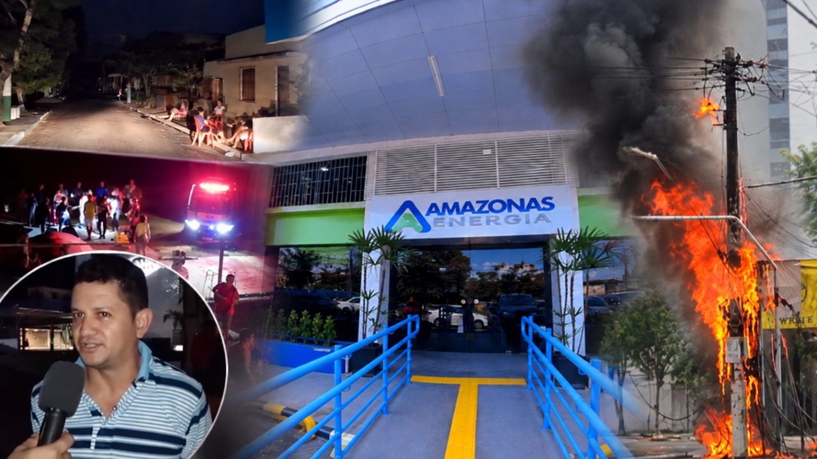 O povo não esquece: Orsine e Amazonas Energia marcam um legado de apagões, protestos e crise bilionária no Amazonas.